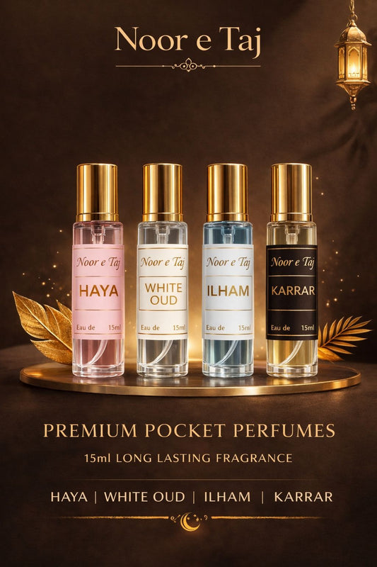 Premium Pocket Perfume Pack – Long Lasting Travel Size